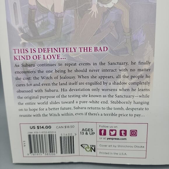Tappei Nagatsuki Re:ZERO Starting Life in Another World Vol. 12 Paperback - Picture 3 of 11